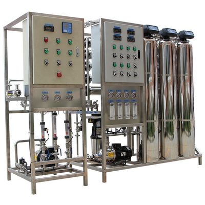 품질 1000lph Hotels RO Water Treatment Equipment For Cosmetic, Pharmaceutical, Chemical, Food, Drinking Water Industries 공장